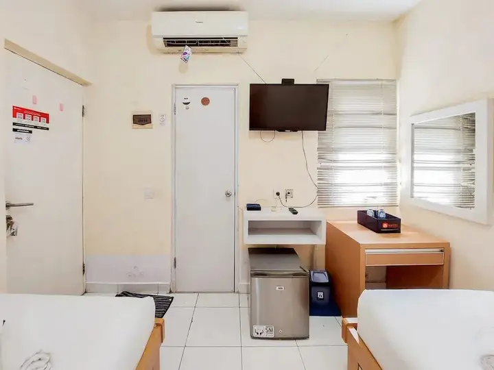 Тангеранг: Compact Minimalist Studio Apartment At Aeropolis Residence