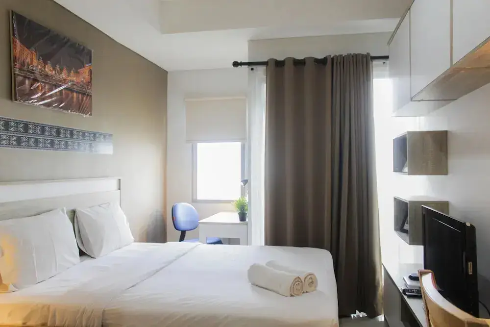 Тангеранг: Bright Studio Apartment at Springwood Residence