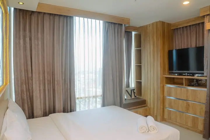 Депок: Comfortable and Beautiful 1BR Apartment at Atlanta Residence
