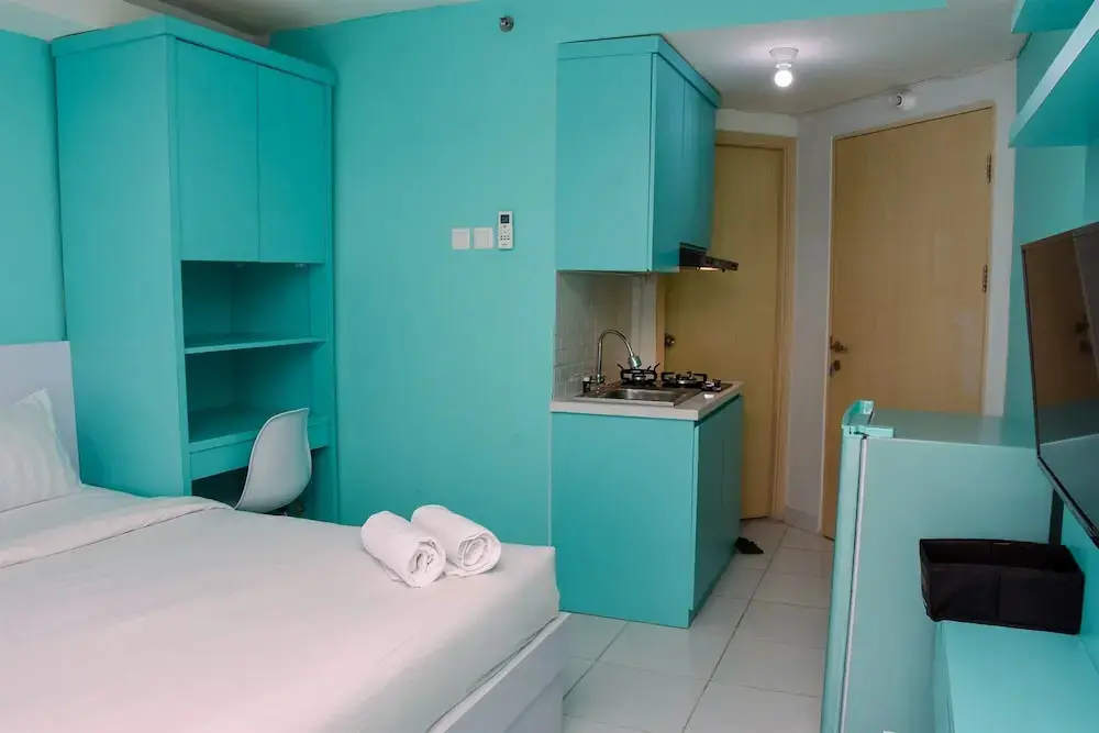 Джакарта: Brand New and Stylist Studio Room at Amethyst Apartment