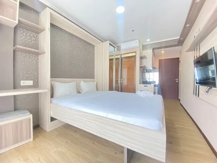 Бандунг: Modern And Cozy Studio Room At Gateway Pasteur Apartment