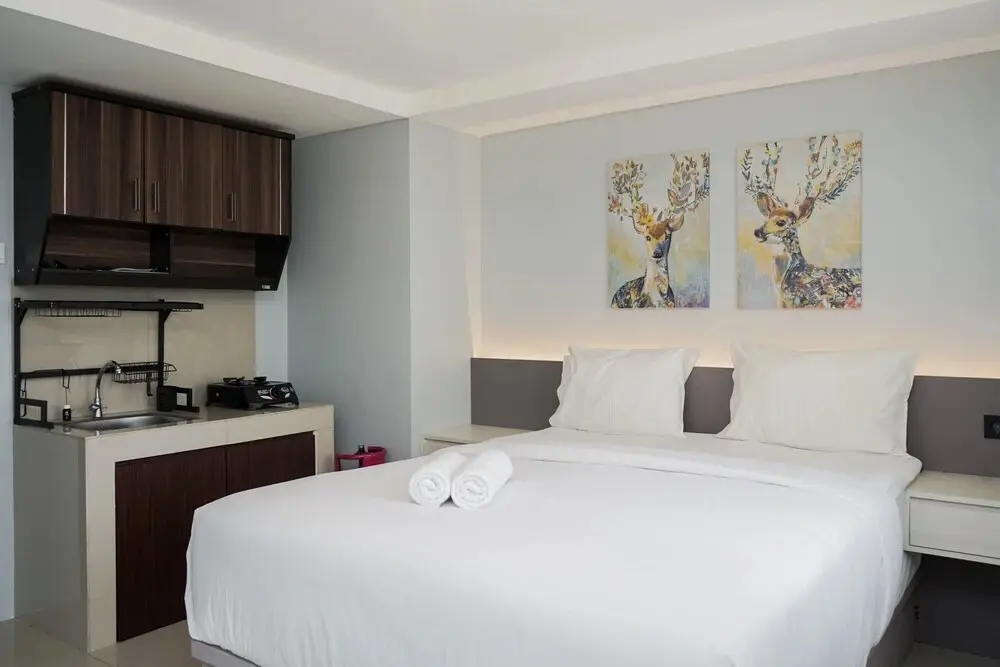 Южный Тангеранг: Brand New And Comfy Studio Baileys Apartment