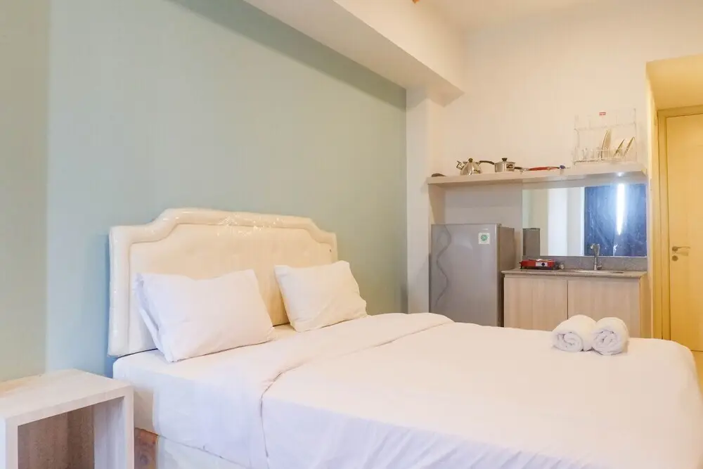 Сурабая: Dreamy And Chic Studio Apartment At Benson Supermall Mansion