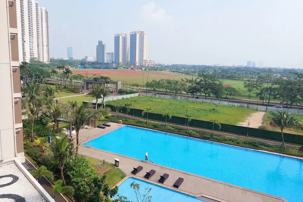 Legok: Lavish And Comfortable Studio At Sky House Bsd Apartment