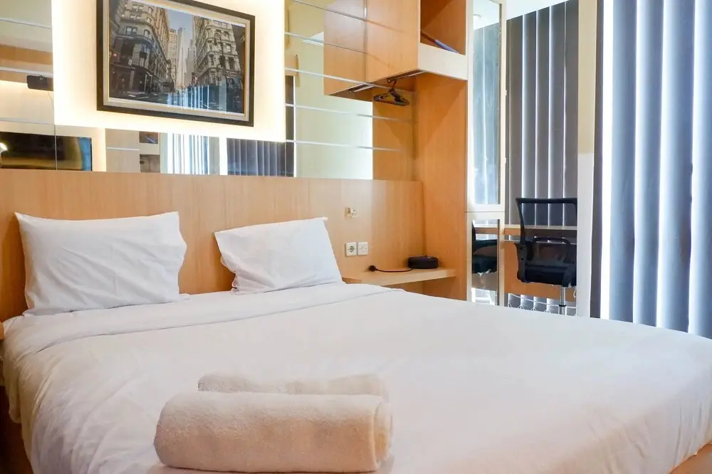 Сурабая: Cozy Studio With City View At Tamansari Papilio Apartment