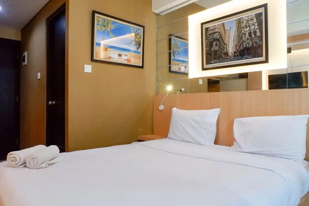 Сурабая: Cozy Studio With City View At Tamansari Papilio Apartment