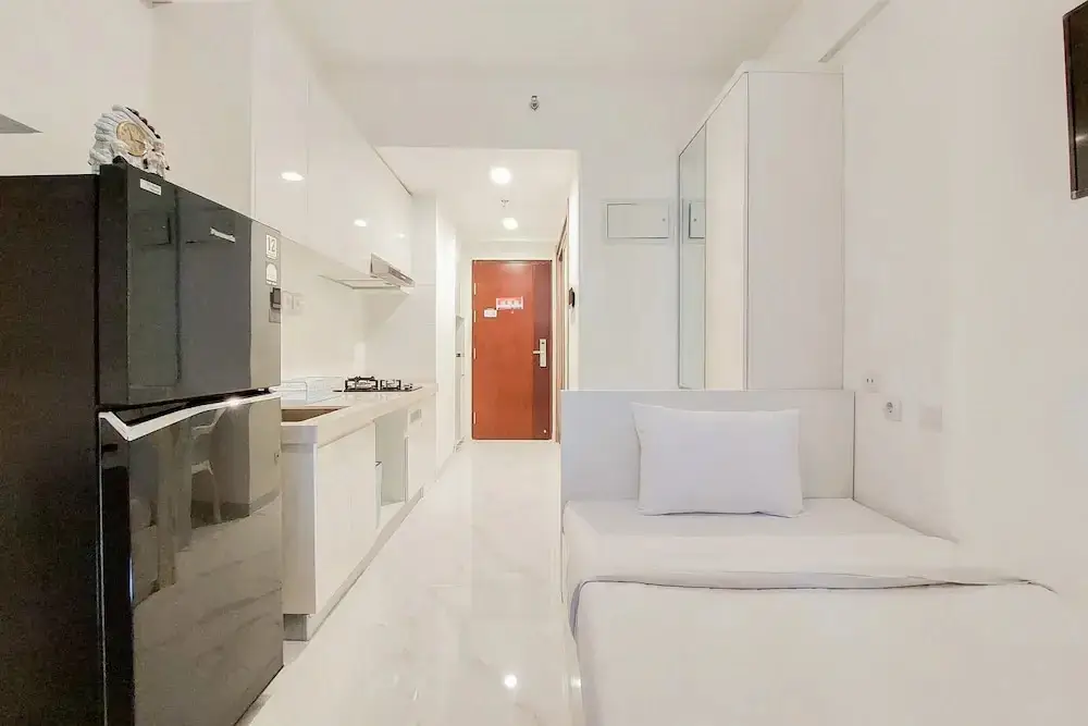 Legok: Cozy Living Studio Room At Sky House Bsd Apartment