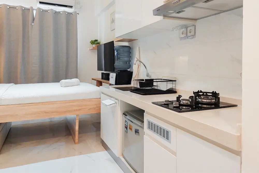 Legok: Restful Studio Room At Sky House Bsd Apartment