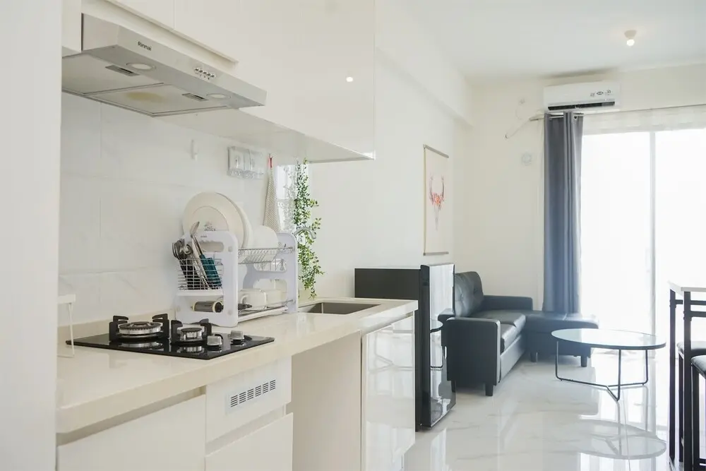 Legok: Nice And Homey 2Br At Sky House Bsd Apartment