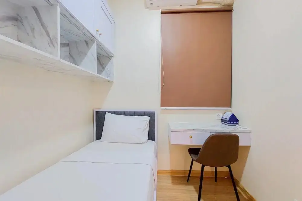 Legok: Restful And Comfy 2Br At Sky House Bsd Apartment By Tarvelio