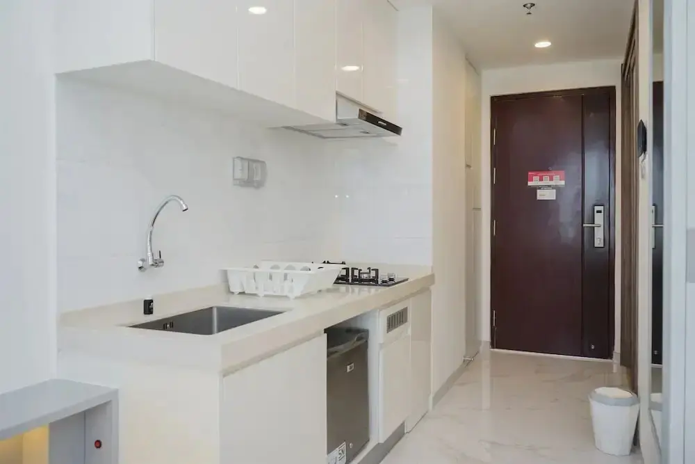 Legok: Fully Furnished And Tidy Studio Sky House Bsd Apartment