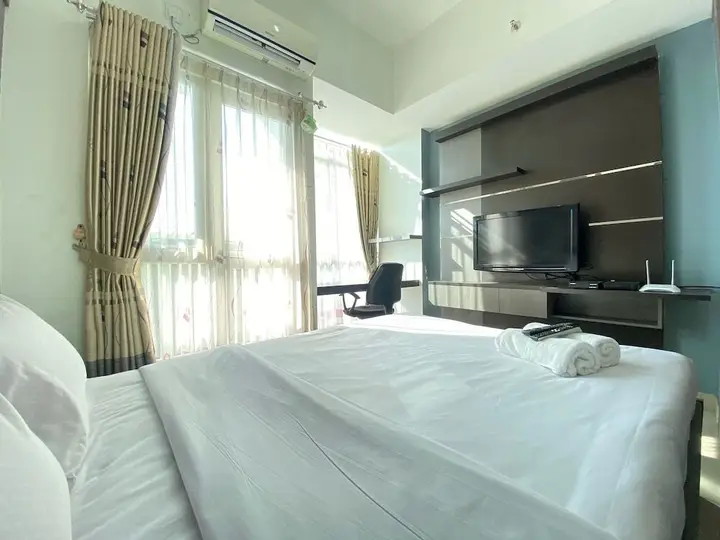 Сумеданг: Cozy Furnished Studio At Taman Melati Jatinangor Apartment