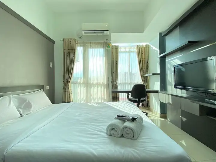 Сумеданг: Cozy Furnished Studio At Taman Melati Jatinangor Apartment