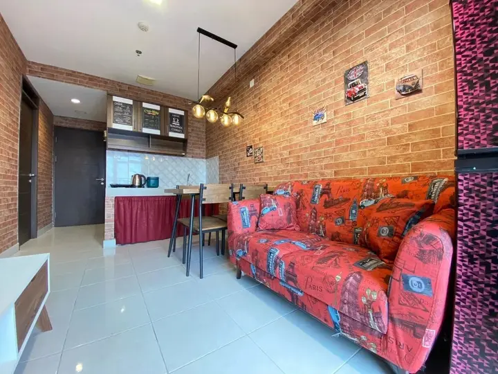 Бандунг: Fancy And Nice 2Br At Apartemen Mekarwangi Square Cibaduyut