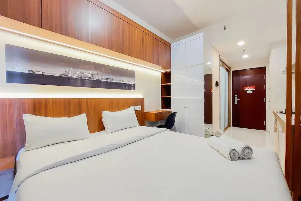 Legok: Fully Furnished And Simply Studio At Sky House Bsd Apartment