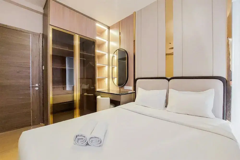 Legok: Scenic And Restful 2Br Sky House Bsd Apartment