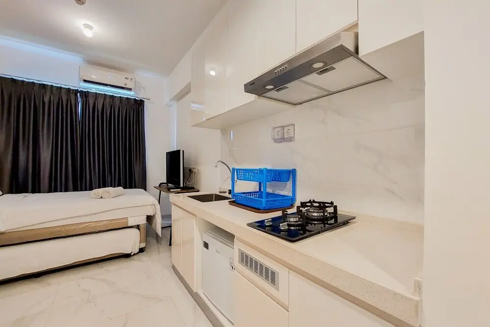 Legok: Homey Studio At Sky House Bsd Apartment Near Aeon Mall