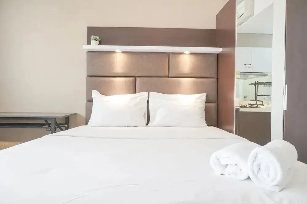 Tidy Studio With Comfortable Design At Signature Park Grande Apartment — фото 1