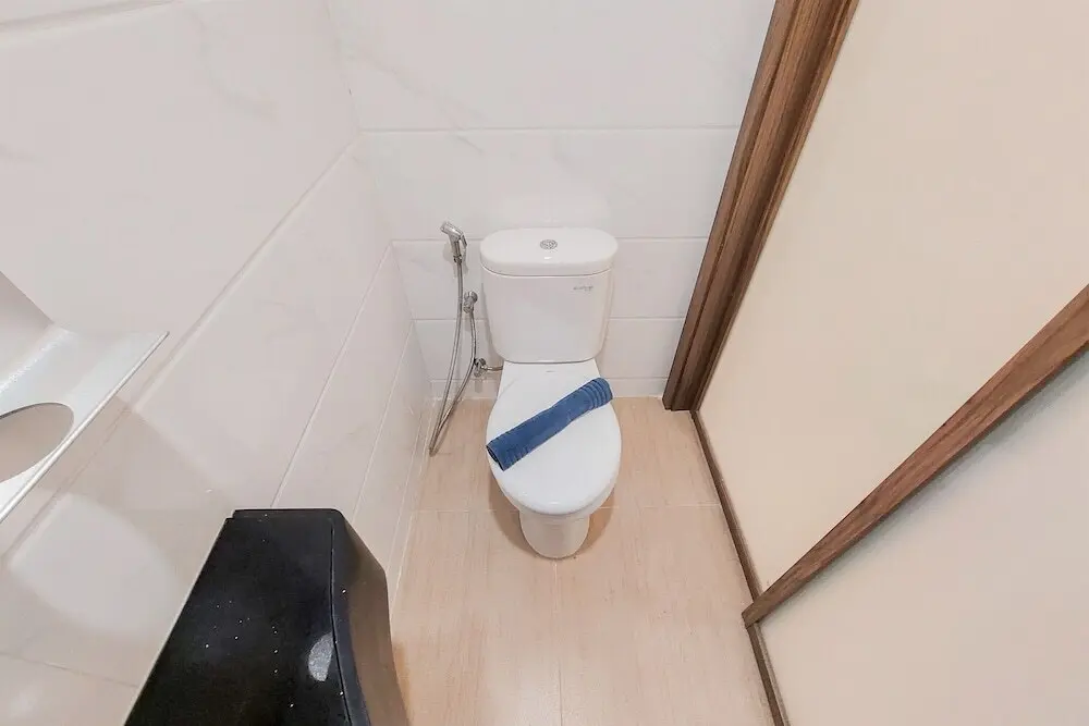 Legok: Homey And Restful Studio Room At Sky House Bsd Apartment