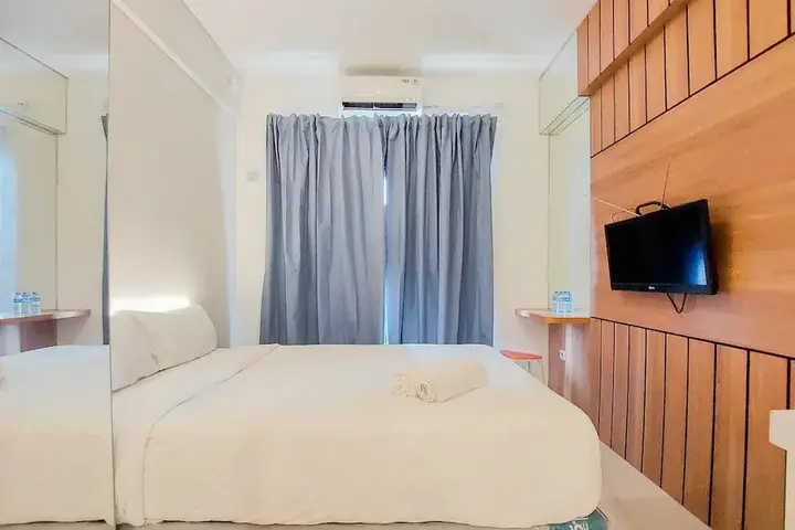 Legok: Homey And Restful Studio Room At Sky House Bsd Apartment