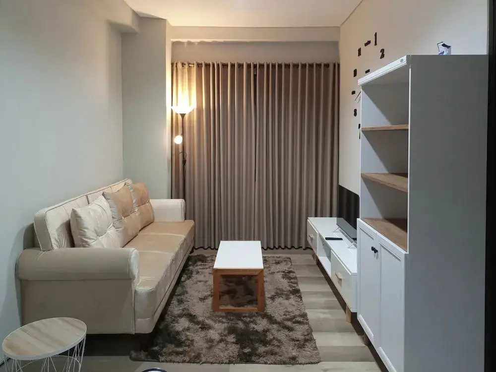Ngaglik: Elegant And Spacious 1Br At Patraland Amarta Apartment