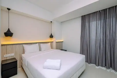Fancy And Well Designed Studio At West Vista Apartment — фото 1