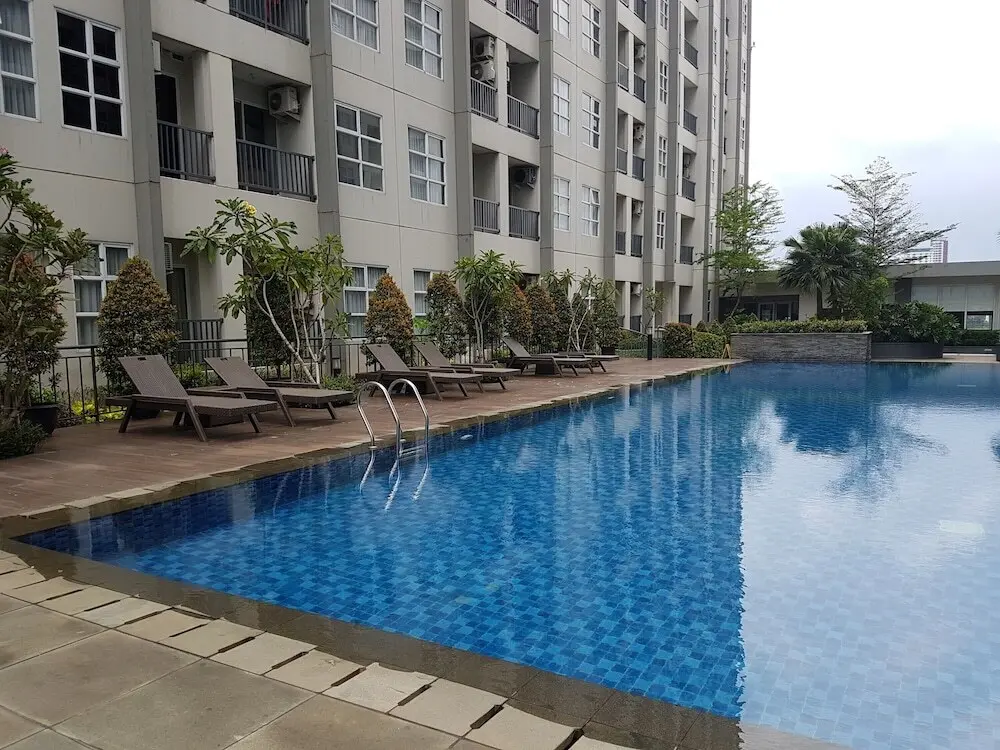Legok: Comfortable And Tidy 2Br Apartment At Saveria Bsd City