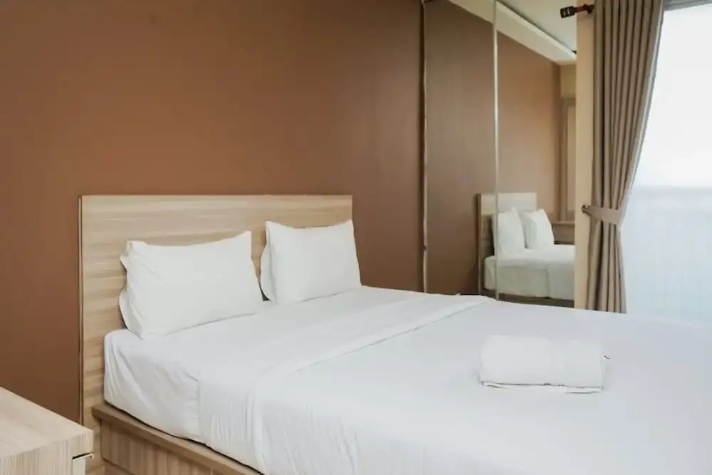 Modern And Relax Studio Room At Serpong Greenview Apartment — фото 1