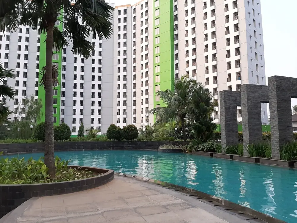 Южный Тангеранг: Fancy And Nice Studio At Green Lake View Apartment
