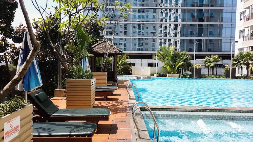 Джакарта: Nice And Cozy Studio At Signature Park Tebet Apartment