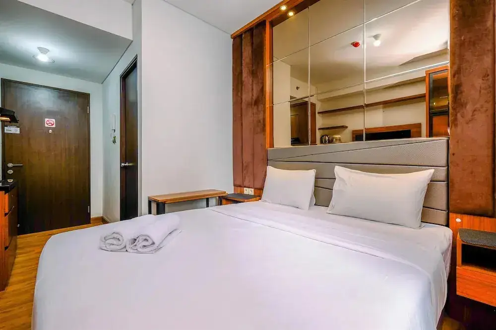 Депок: Minimalist Studio Room At Transpark Cibubur Apartment Near Shopping Center