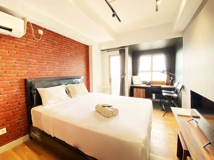 Бандунг: Comfort Studio Room At Mekarwangi Square Cibaduyut Apartment
