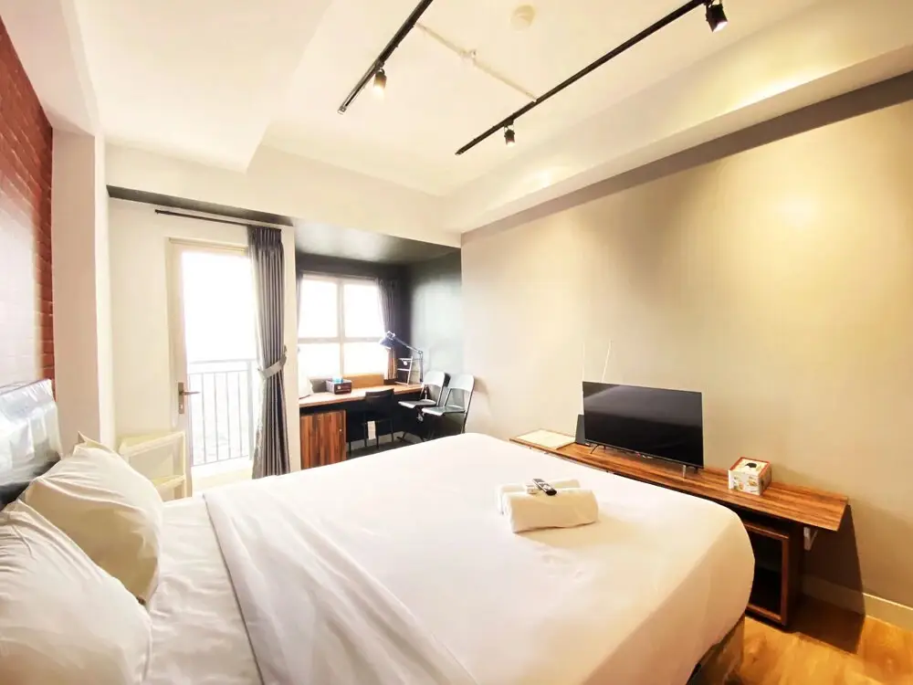 Бандунг: Comfort Studio Room At Mekarwangi Square Cibaduyut Apartment