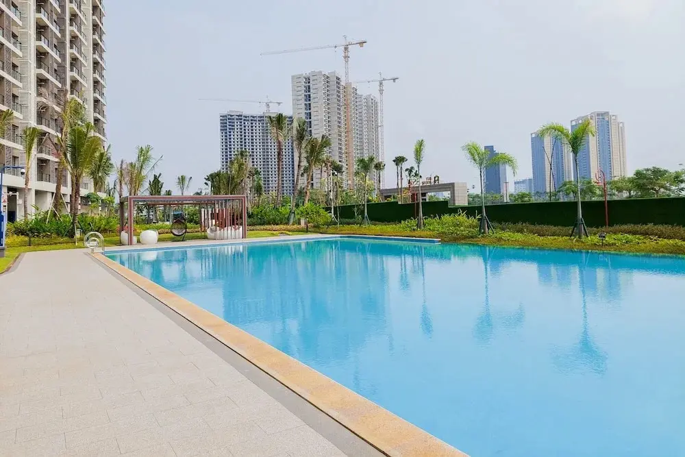 Legok: Well Furnished And Comfy Studio Sky House Bsd Apartment