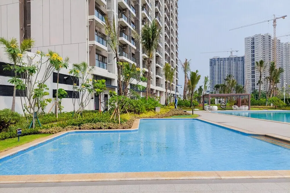 Legok: Well Furnished And Comfy Studio Sky House Bsd Apartment