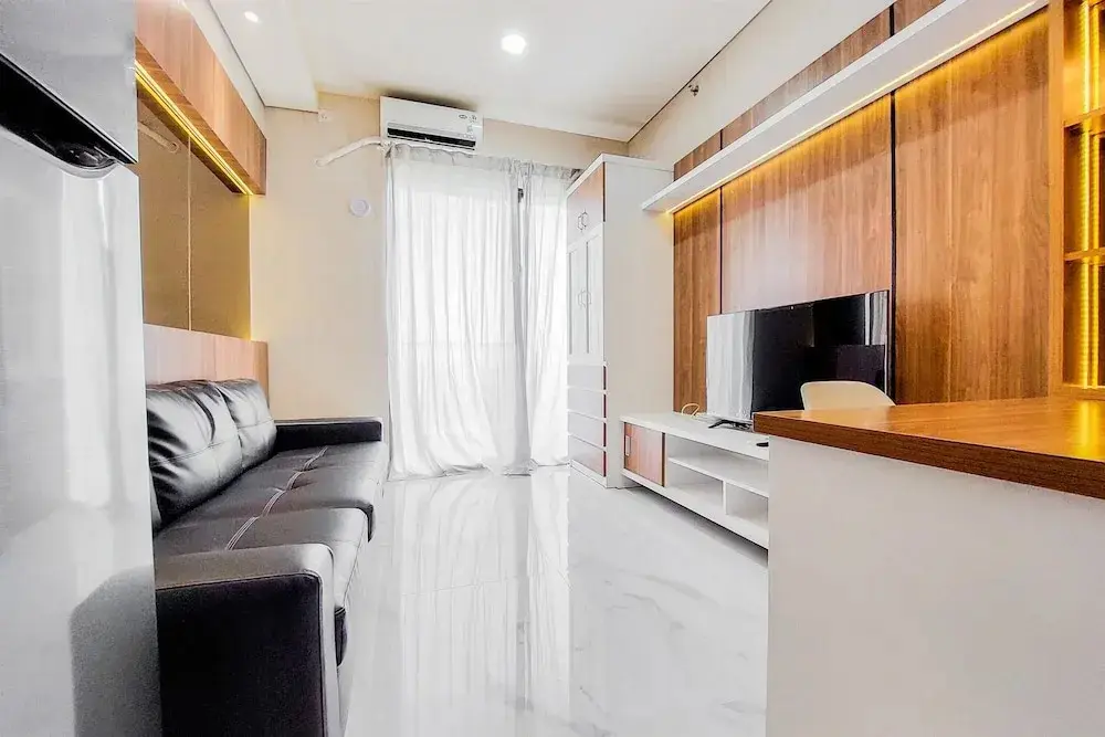 Legok: Well Designed And Comfy 2Br Sky House Bsd Apartment