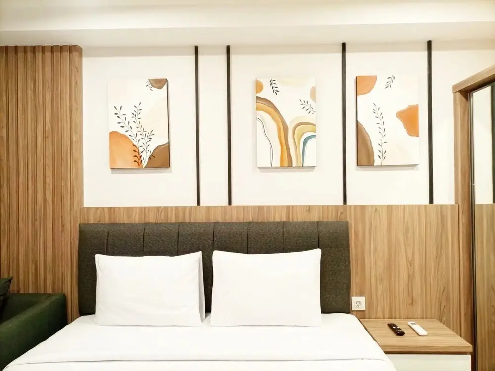 Ngaglik: Comfort And Simply Look Studio Room At Mataram City Apartment