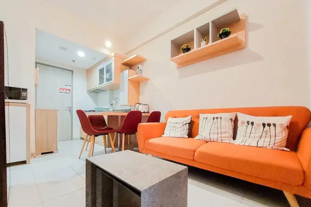 Южный Тангеранг: Minimalist And Comfort Design 2Br At Akasa Pure Living Bsd Apartment