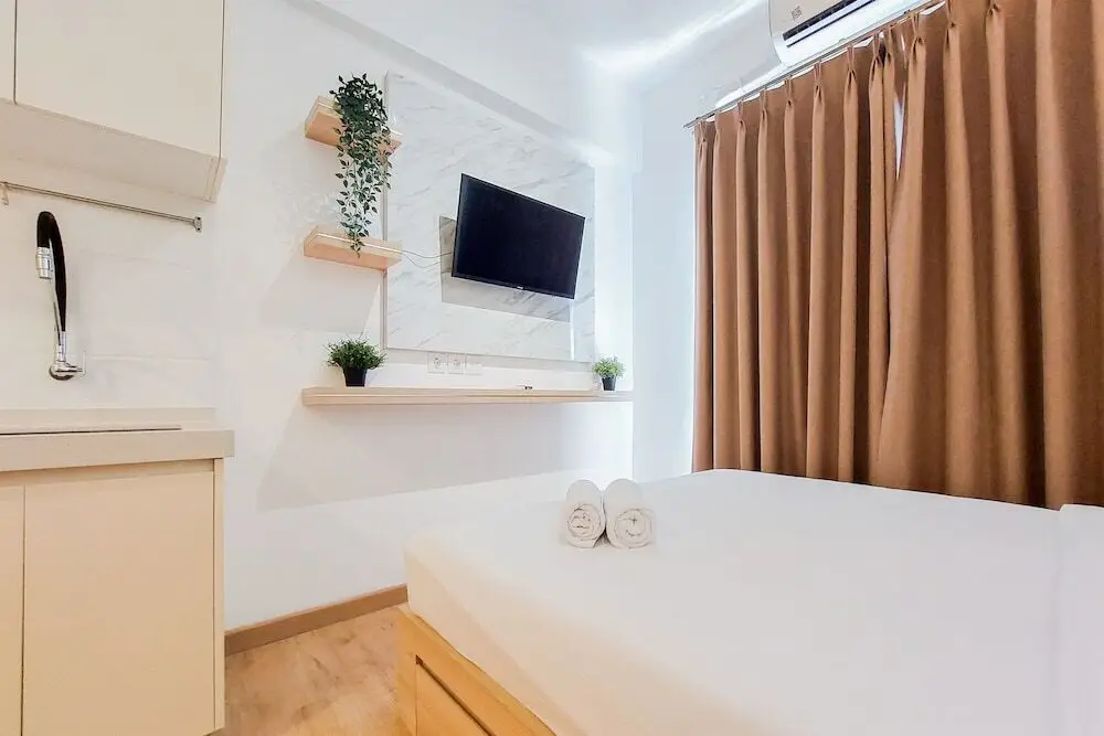 Legok: Elegant Studio At Sky House Bsd Apartment Near Aeon Mall