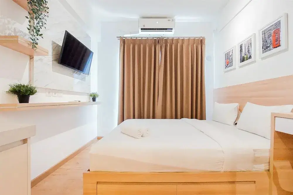 Legok: Elegant Studio At Sky House Bsd Apartment Near Aeon Mall