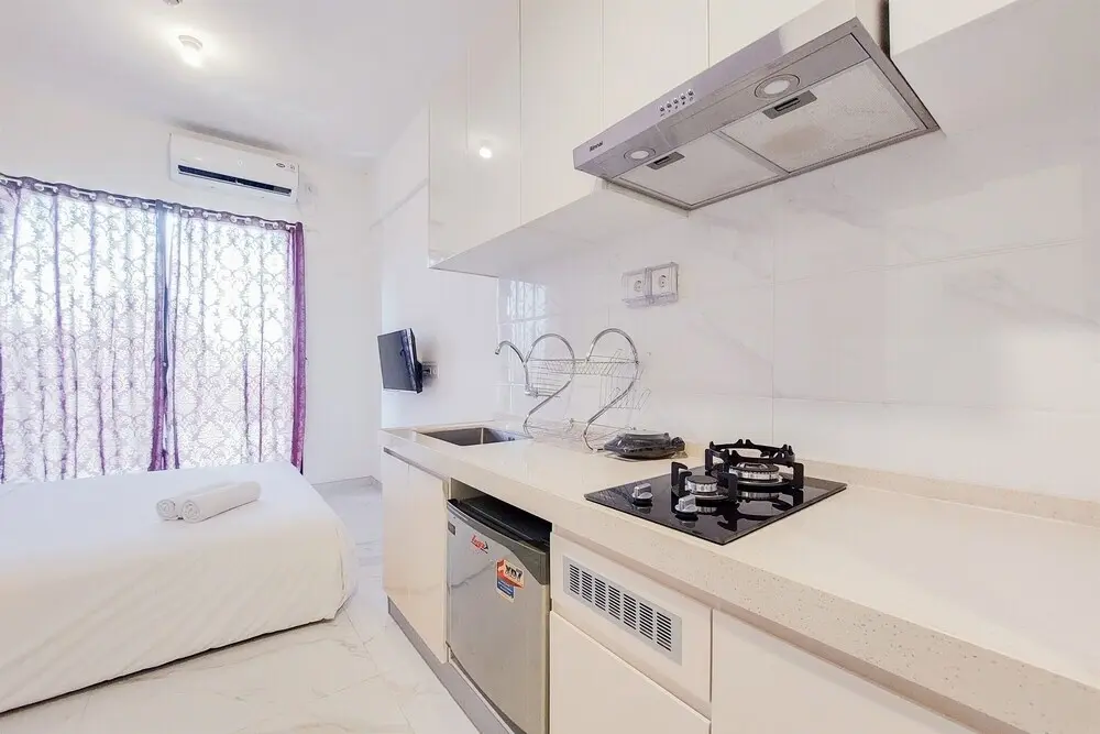 Legok: Nice And Homey Studio At 3Rd Floor Sky House Bsd Apartment