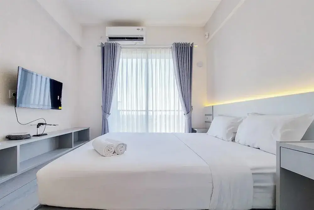 Legok: Cozy Studio At 17Th Floor Sky House Bsd Apartment Near Mall