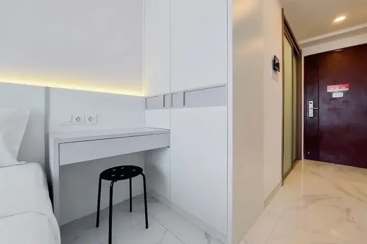 Legok: Cozy Studio At 17Th Floor Sky House Bsd Apartment Near Mall