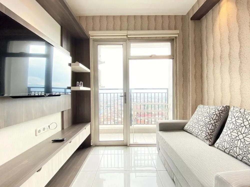 Бандунг: Chic And Cozy 2Br At Mekarwangi Square Cibaduyut Apartment