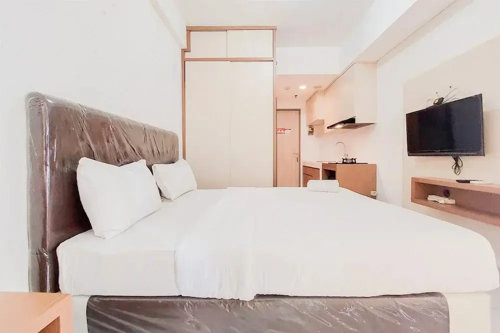 Южный Тангеранг: Restful Studio Room At Akasa Pure Living Bsd Apartment