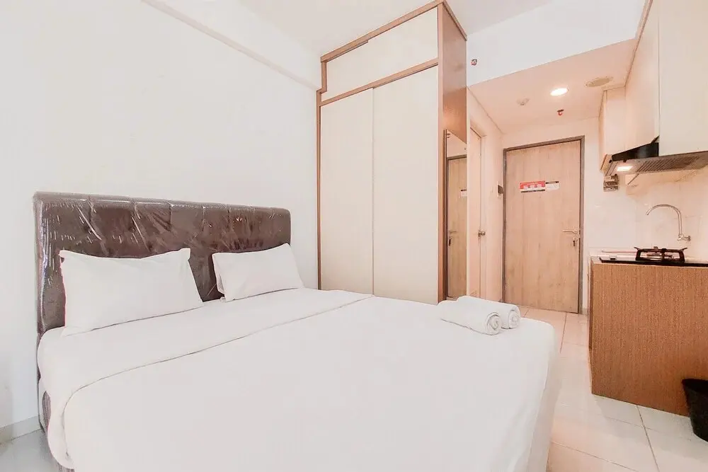 Южный Тангеранг: Restful Studio Room At Akasa Pure Living Bsd Apartment