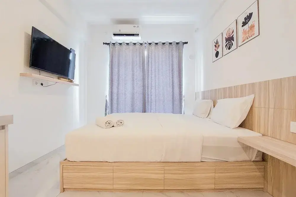 Legok: Functional Studio At Sky House Bsd Apartment Near Aeon Mall