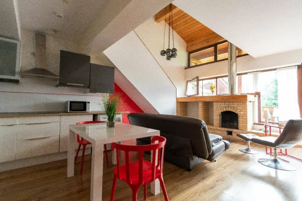 Красная Поляна: Апартаменты FREEDOM Apartaments Таунхаус panoramic view