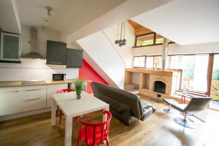 Красная Поляна: Апартаменты FREEDOM Apartaments Таунхаус panoramic view