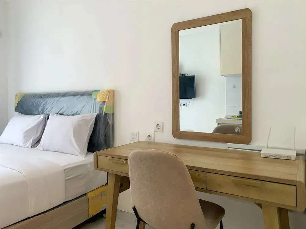 Legok: High Floor And Comfy Studio Sky House Bsd Apartment